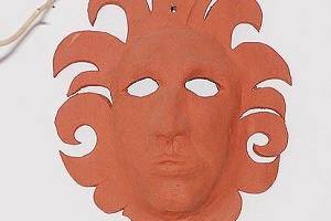 Keramik-21 - Ausschnitt. Kunstwerk von Aranka Mágori.