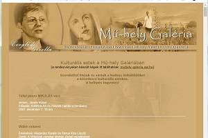 Die „Mű-hely Galerie” (HU: „Mű-hely Galéria”) organisierte die Ausstellung mit der Führung von Gizella Czeglédi. Von der Veranstaltung wurde auf der Webseite der „Mű-hely Galerie” berichtet. Bild: 1. Quelle: http://www.czegledigizella.hu/mu_hely_galeria_2007.htm.