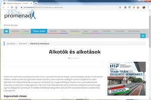 Von der Ausstellung von Aranka Mágori berichtete auch promenad.hu - diese Ausstellung fand im Rahmen einer anderen Veranstaltung statt. Quelle: https://www.promenad.hu/2010/07/24/alkotok-es-alkotasok/.